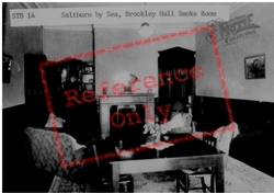 Saltburn-By-The-Sea, Brockley Hall, Smoke Room c.1955, Saltburn-By-The-Sea