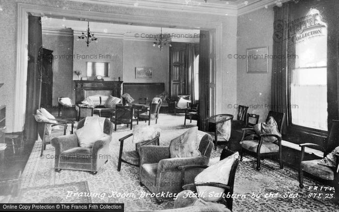 Photo of Saltburn By The Sea, Brockley Hall, The Drawing Room c.1955