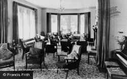 Saltburn-By-The-Sea, Brockley Hall, The Lounge c.1965, Saltburn-By-The-Sea