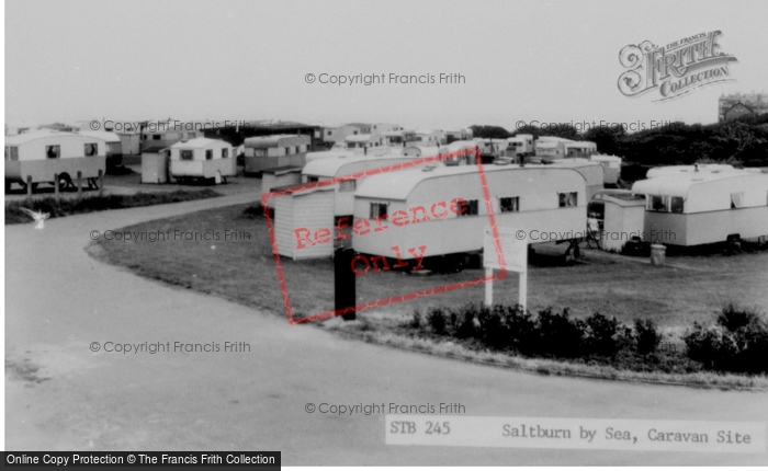 Photo of Saltburn By The Sea, Caravan Site c.1965