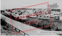Saltburn-By-The-Sea, Caravan Site c.1965, Saltburn-By-The-Sea