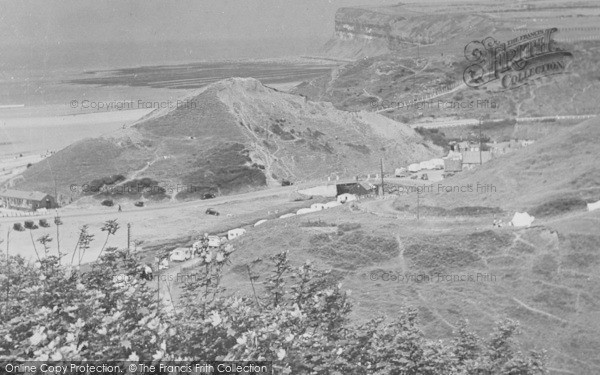 Photo of Saltburn By The Sea, Cat Nab And Huntcliff c.1955