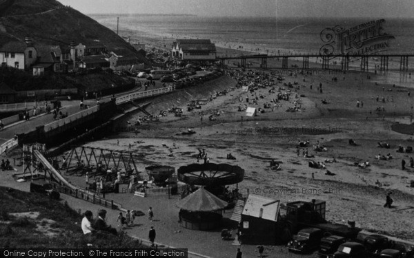 Photo of Saltburn By The Sea, Children's Play Area c.1955
