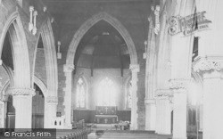 Saltburn-By-The-Sea, Church Interior 1891, Saltburn-By-The-Sea