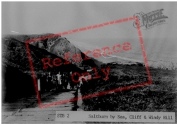Saltburn-By-The-Sea, Cliff And Windy Hill c.1950, Saltburn-By-The-Sea
