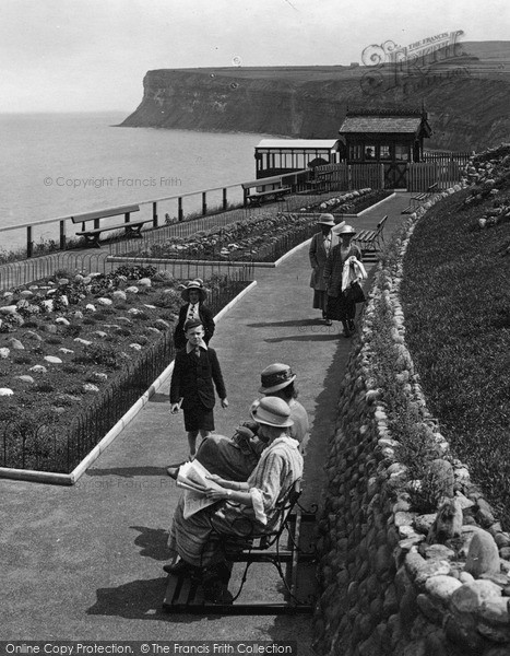 Photo of Saltburn By The Sea, Cliff Gardens 1923