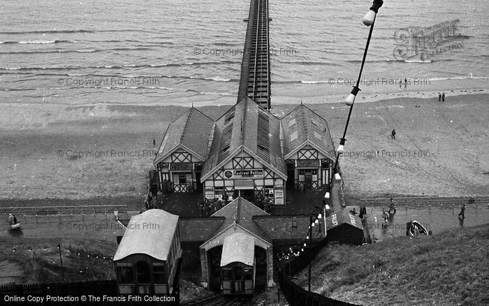 Photo of Saltburn By The Sea, Cliff Lift 1951