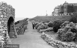 Saltburn-By-The-Sea, Cliff Top Gardens c.1955, Saltburn-By-The-Sea