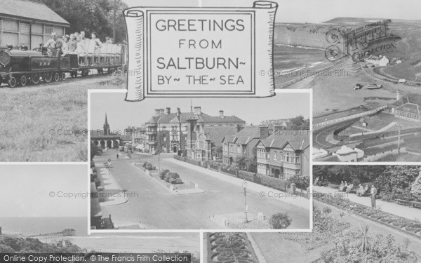 Photo of Saltburn By The Sea, Composite c.1955
