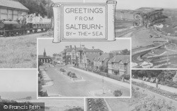Saltburn-By-The-Sea, Composite c.1955, Saltburn-By-The-Sea
