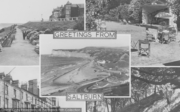 Photo of Saltburn By The Sea, Composite c.1955