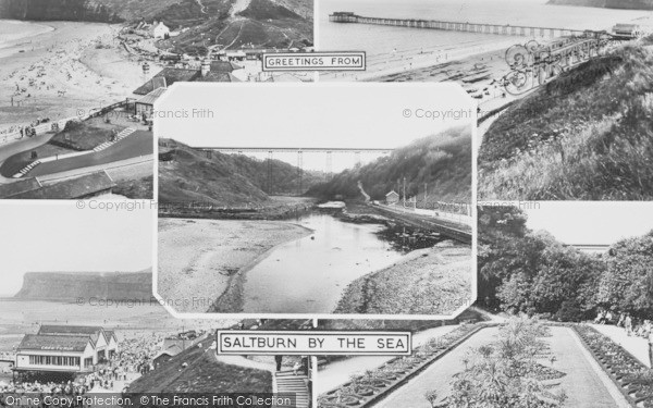 Photo of Saltburn By The Sea, Composite c.1955