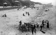 Saltburn-By-The-Sea, Donkeys 1913, Saltburn-By-The-Sea