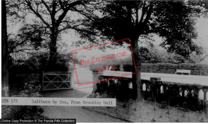 Photo of Saltburn By The Sea, From Brockley Hall c.1960