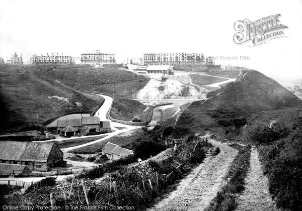Photo Of Saltburn By The Sea From Coastguard Path 1885