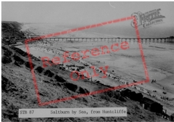 Saltburn-By-The-Sea, From Huntcliff c.1955, Saltburn-By-The-Sea