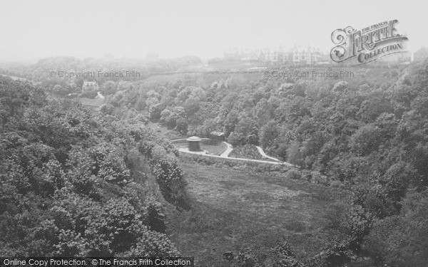 Photo of Saltburn By The Sea, From The Bridge c.1885