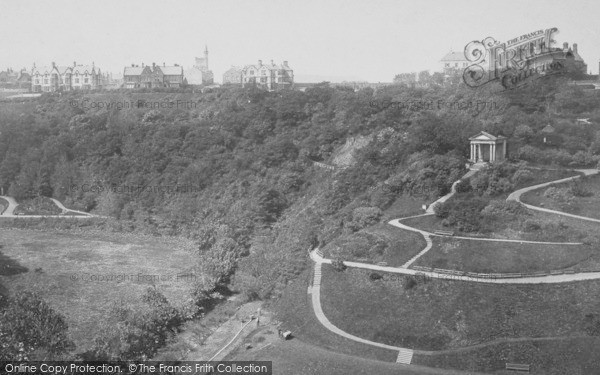 Photo of Saltburn By The Sea, From The Bridge c.1885