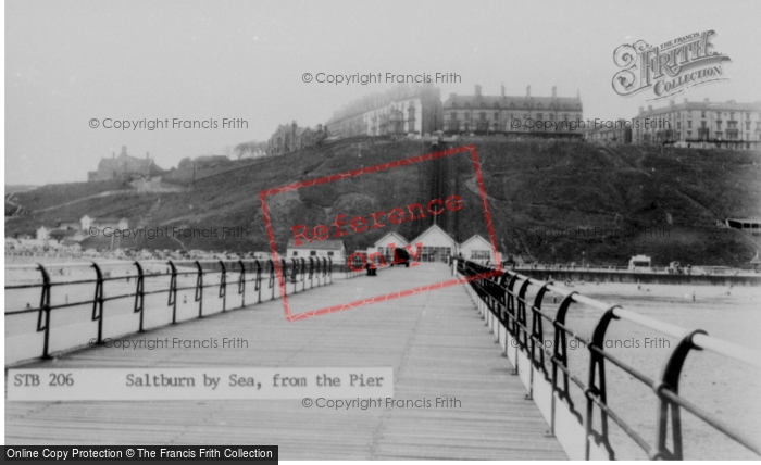Photo of Saltburn By The Sea, From The Pier c.1960