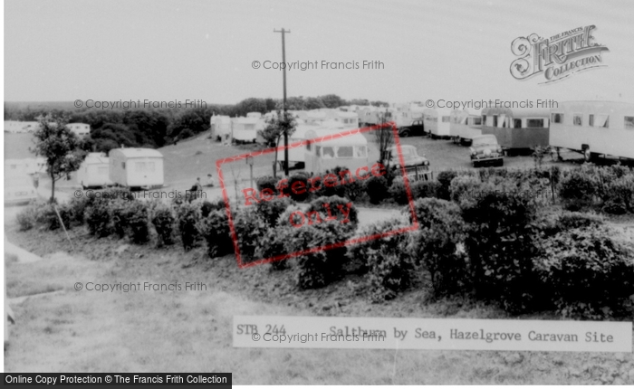 Photo of Saltburn By The Sea, Hazelgrove Caravan Site c.1965