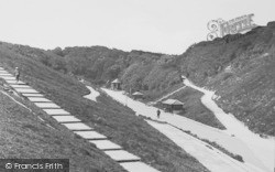Saltburn-By-The-Sea, Hazelgrove Gardens And Slopes 1938, Saltburn-By-The-Sea