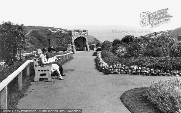 Photo of Saltburn By The Sea, Hazelgrove Gardens And The Grotto 1938