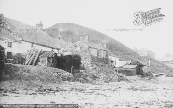Photo of Saltburn By The Sea, Houses By Cat Nab c.1885