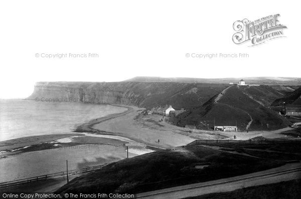 Photo of Saltburn By The Sea, Hunt Cliff 1891