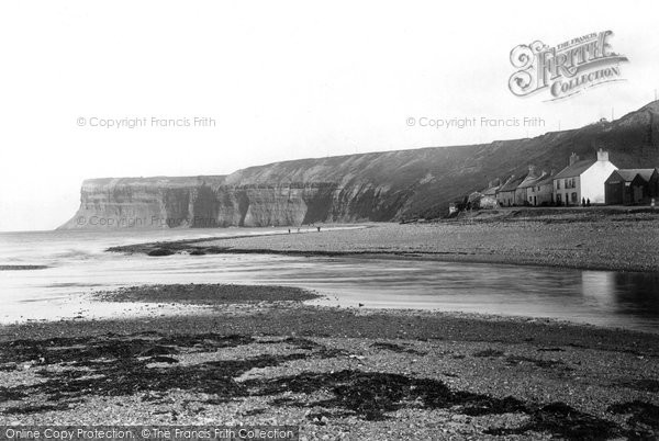 Photo of Saltburn By The Sea, Hunt Cliff 1891