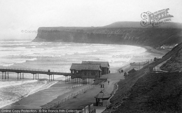 Photo of Saltburn By The Sea, Hunt Cliff 1901