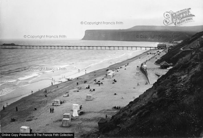 Photo of Saltburn By The Sea, Hunt Cliff 1923