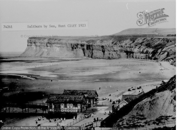 Photo of Saltburn By The Sea, Hunt Cliff 1923