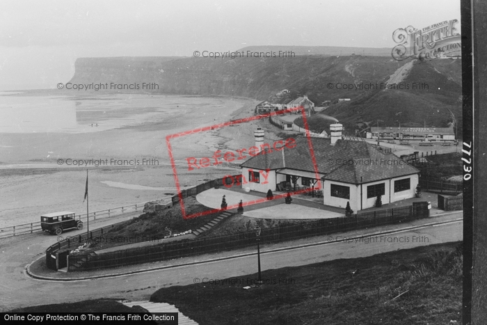Photo of Saltburn By The Sea, Hunt Cliff And The Old Town 1925