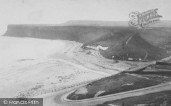Saltburn-By-The-Sea, Hunt Cliff c.1885, Saltburn-By-The-Sea