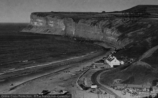 Photo of Saltburn By The Sea, Hunt Cliff c.1955