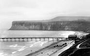 Saltburn-by-the-Sea, Huntcliff and Pier 1923