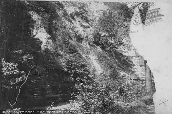 Photo of Saltburn By The Sea, Jackdaw Scar c.1885