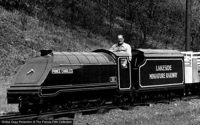Photo of Saltburn By The Sea, Lakeside Miniature Railway, The Driver c.1955