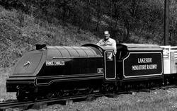 Saltburn-By-The-Sea, Lakeside Miniature Railway, The Driver c.1955, Saltburn-By-The-Sea