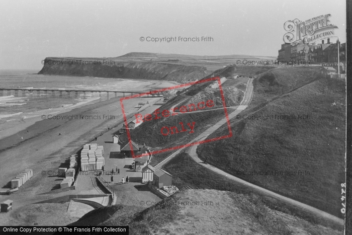 Photo of Saltburn By The Sea, Looking East 1929