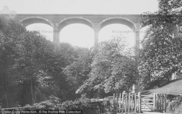 Photo of Saltburn By The Sea, Marske Viaduct c.1885