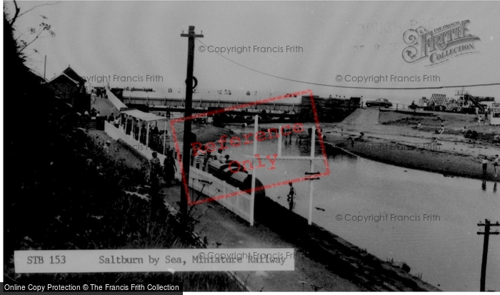 Photo of Saltburn By The Sea, Miniature Railway c.1955