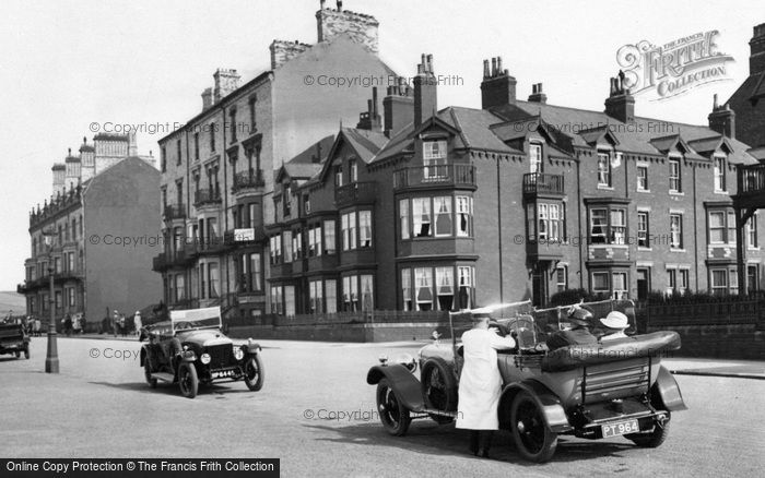 Photo of Saltburn By The Sea, Motor Cars, The Promenade 1923