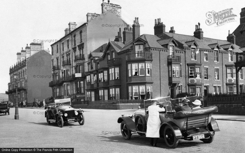 Saltburn-by-the-Sea, Motor Cars, the Promenade 1923