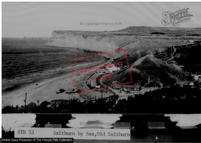 Photo of Saltburn By The Sea, Old Saltburn c.1955
