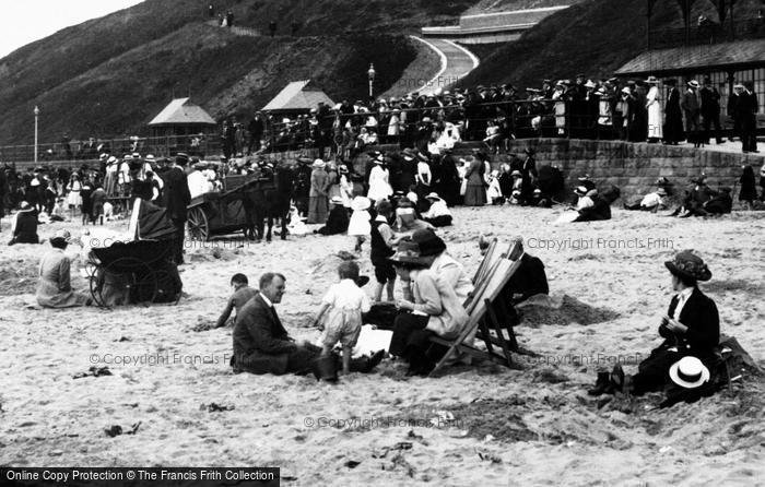 Photo of Saltburn By The Sea, On The Sands 1913