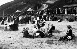 Saltburn-By-The-Sea, On The Sands 1913, Saltburn-By-The-Sea