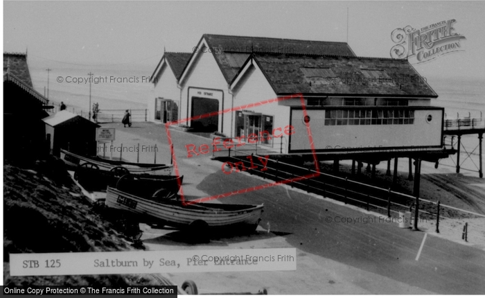 Photo of Saltburn By The Sea, Pier Entrance c.1955
