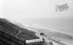 Saltburn-By-The-Sea, Sands From Cliff Lift Station 1951, Saltburn-By-The-Sea