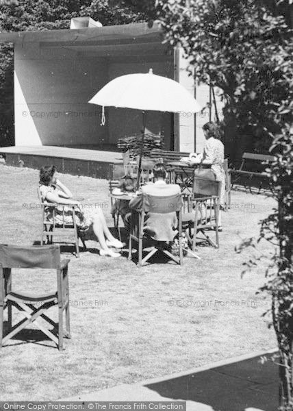 Photo of Saltburn By The Sea, Service At The Tea Gardens c.1955